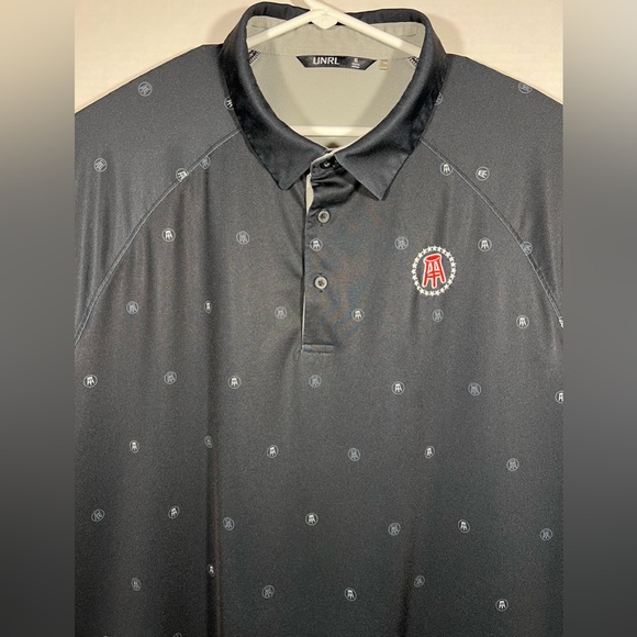 UNRL Barstool Sports Performance Golf Polo Shirt All Over Print Mens Size XL - Picture 6 of 16
